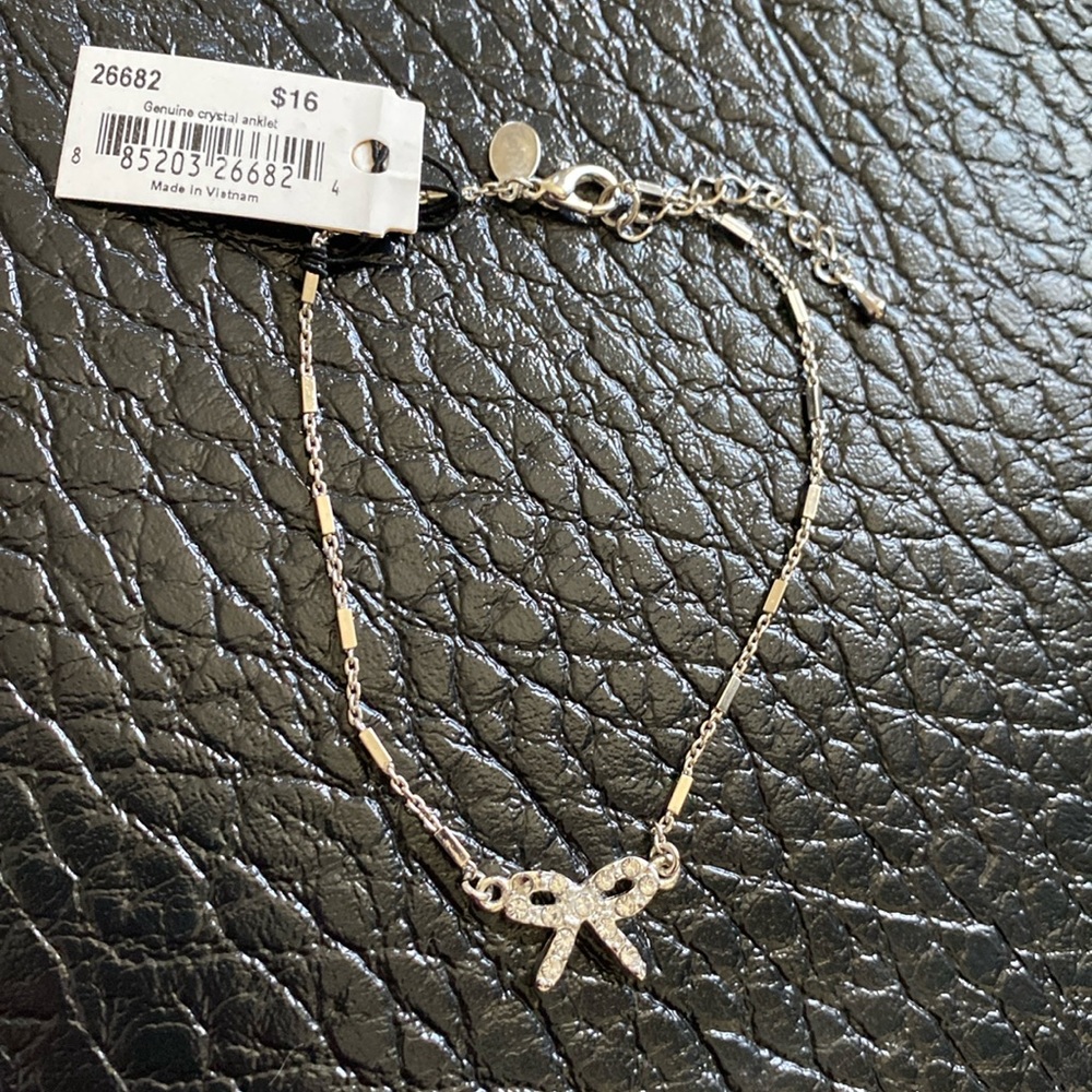 Cookie Lee Silver Anklet